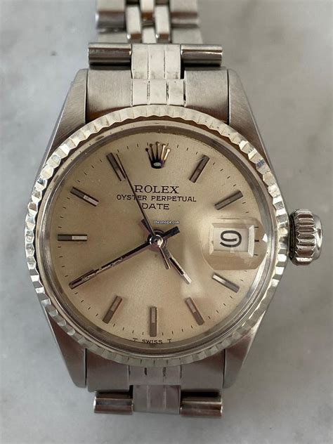 rolex perpetual lady date 6517